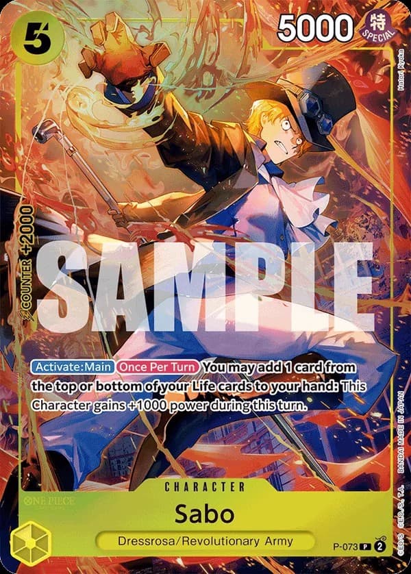 Sabo (Premium Card Collection -Best Selection Vol. 3-)