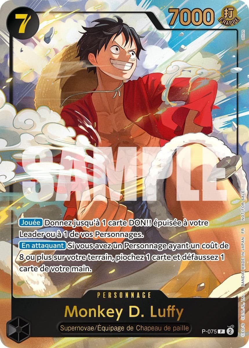 Monkey D. Luffy (Japan Expo 2025 | Gold Text)