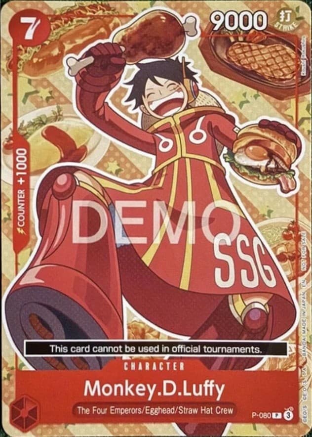 Monkey D. Luffy (Demo Deck Stamp)