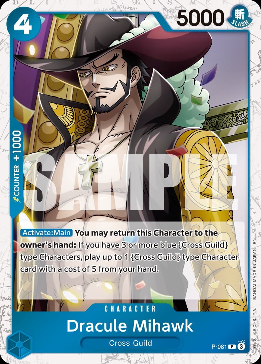Dracule Mihawk - P-081
