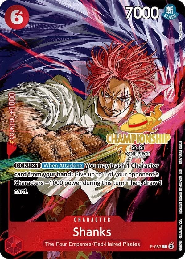 Shanks (Gold Text Championship 25-26 | Event Pack)