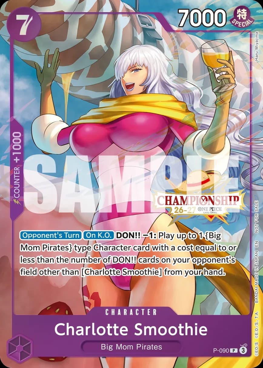 Charlotte Smoothie (Championship 26-27 | Event Pack Finalist)