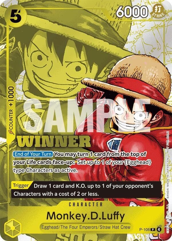 Monkey D. Luffy (Winner Pack 2026 Vol.2)