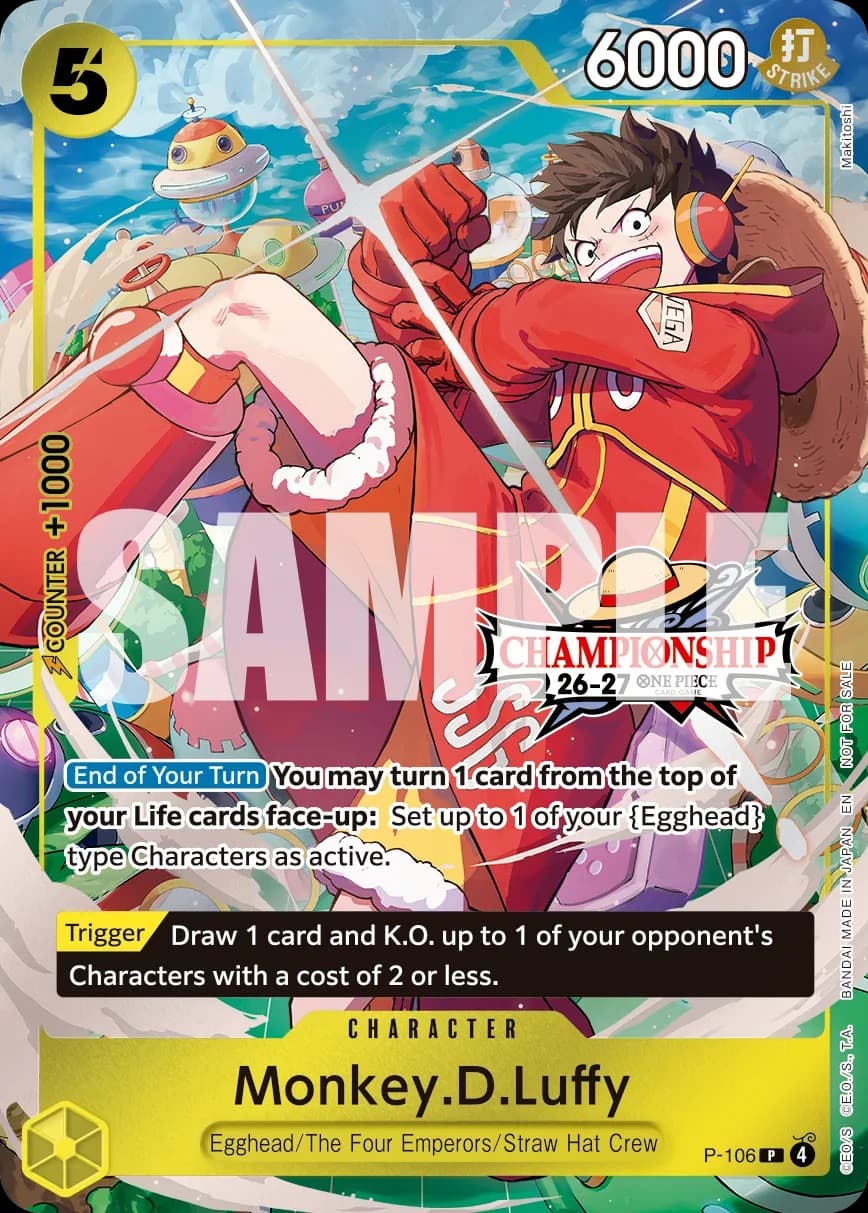 Monkey D. Luffy (Championship 26-27 | Celebration Pack)