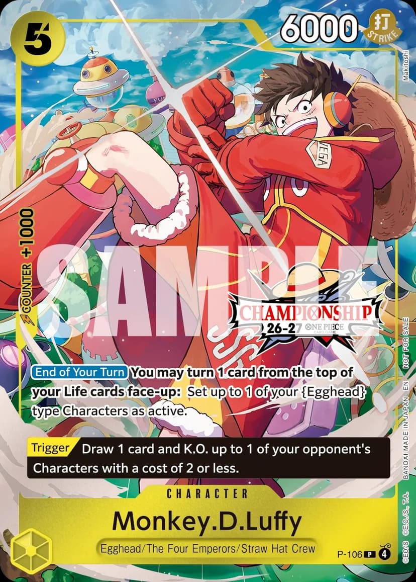 Monkey D. Luffy (Championship 26-27 | Celebration Pack)