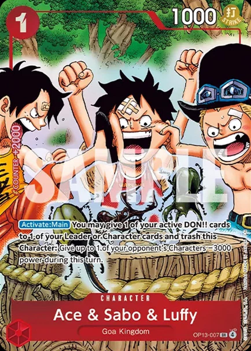 Ace & Sabo & Luffy (Premium Card Collection -Ace & Sabo & Luffy-)