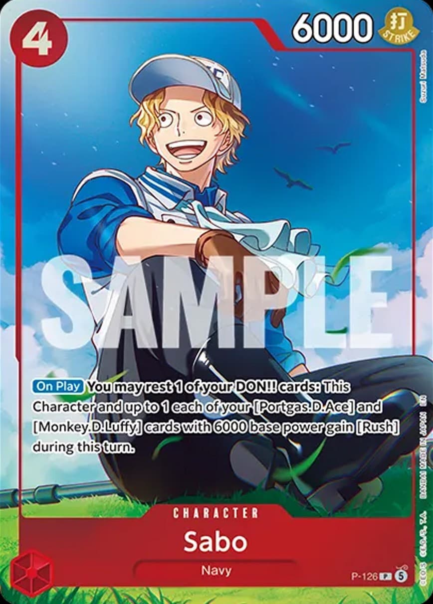 Sabo (Premium Card Collection -Ace & Sabo & Luffy-)