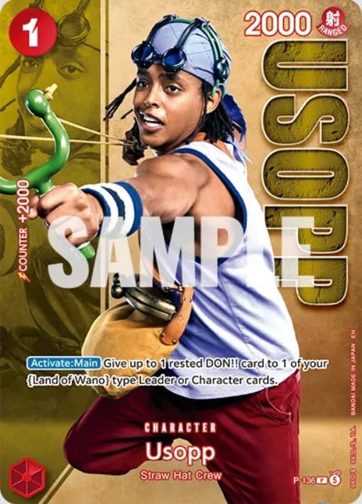 Usopp (Premium Card Collection -Live Action Edition vol.2)