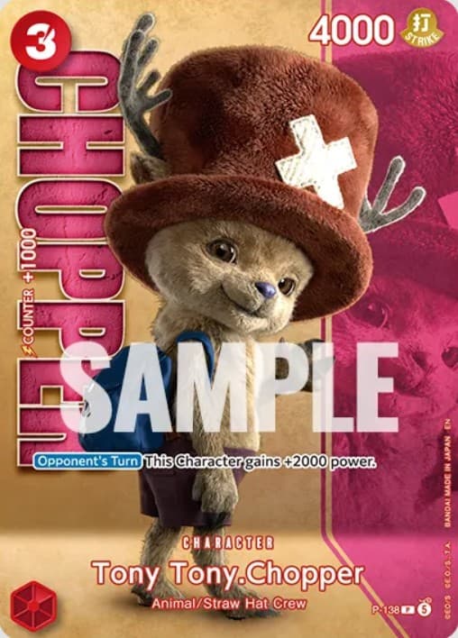 Tony Tony Chopper (Premium Card Collection -Live Action Edition vol.2)