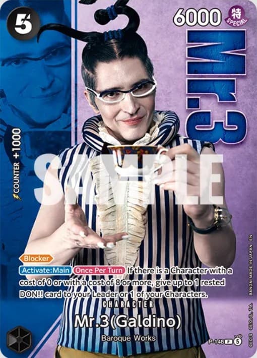 Mr. 3 (Galdino) (Premium Card Collection -Live Action Edition vol.2)