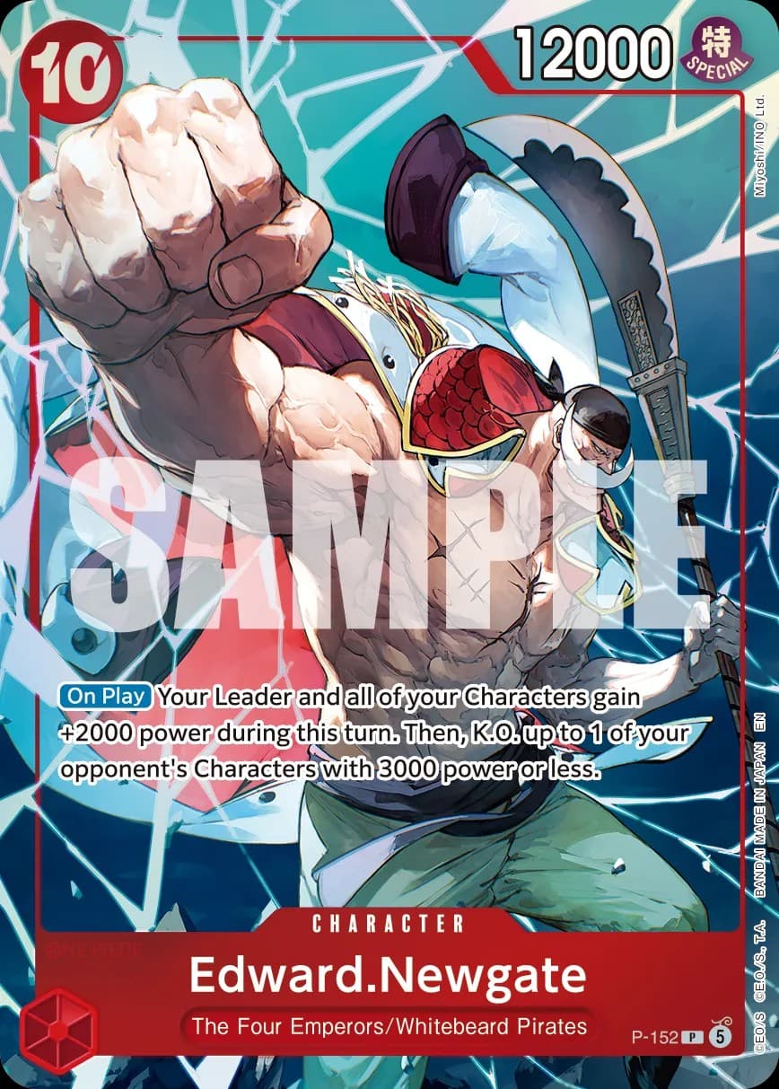 Edward Newgate (Premium Card Collection - Flame-Flame Fruit Coliseum)