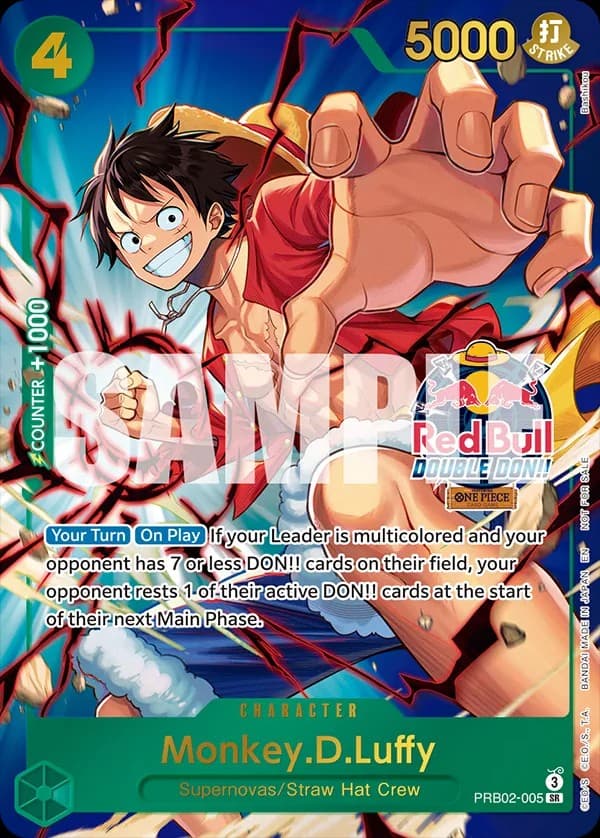 Monkey D. Luffy (Red Bull Double Don!! | Store Qualifier)