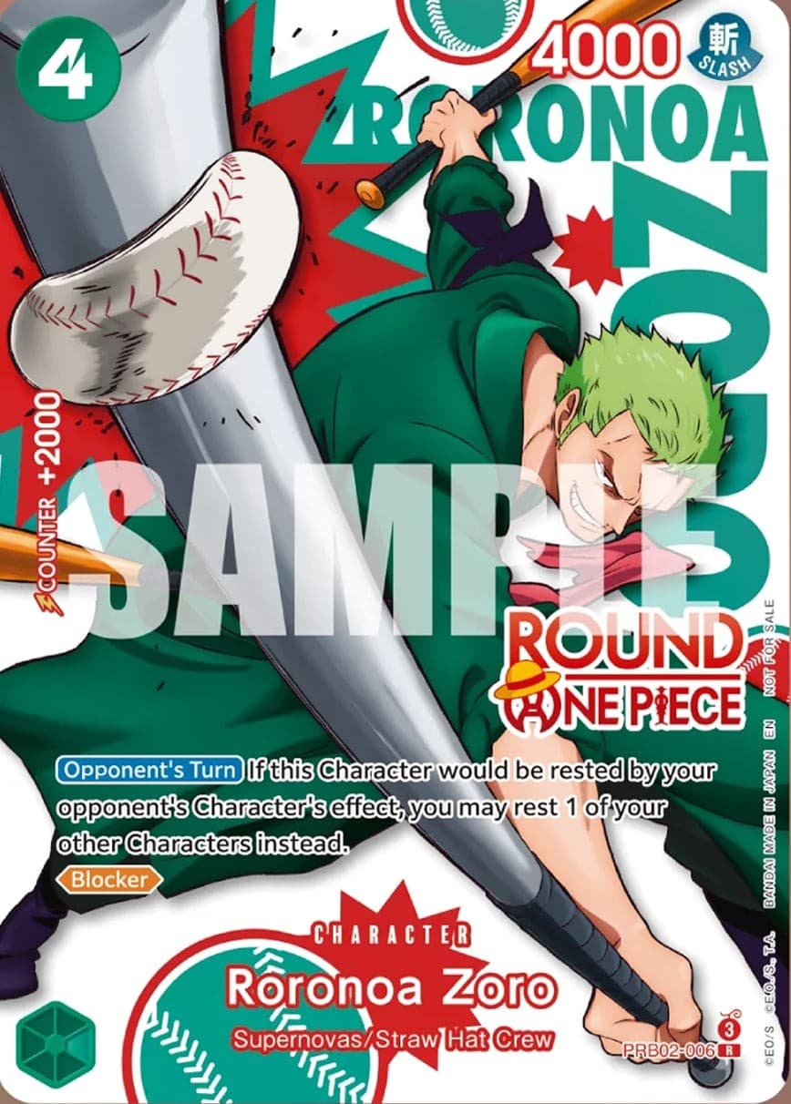 Roronoa Zoro (ROUND1 Promo)
