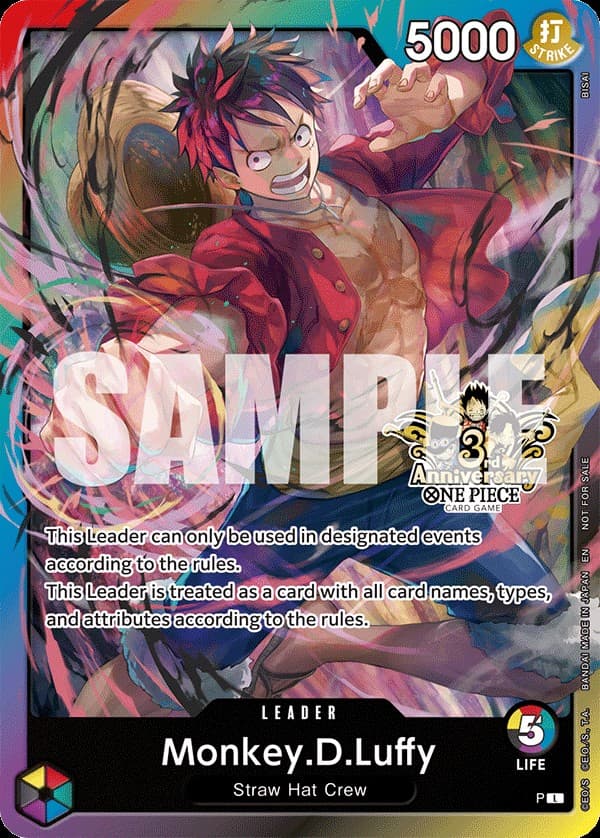 Monkey D. Luffy (3rd Anniversary)