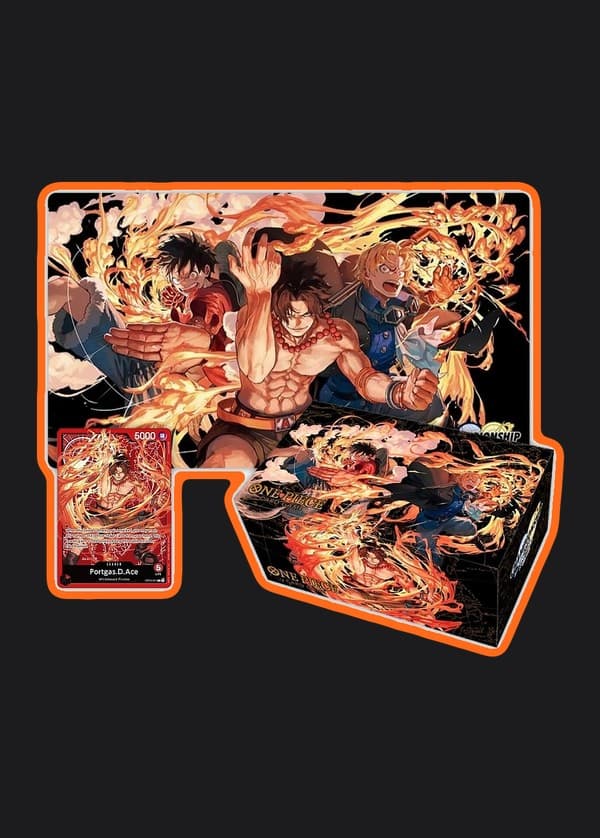 Special Goods Set: "Ace/Sabo/Luffy" (Playmat + Storage Box + Promo Card)