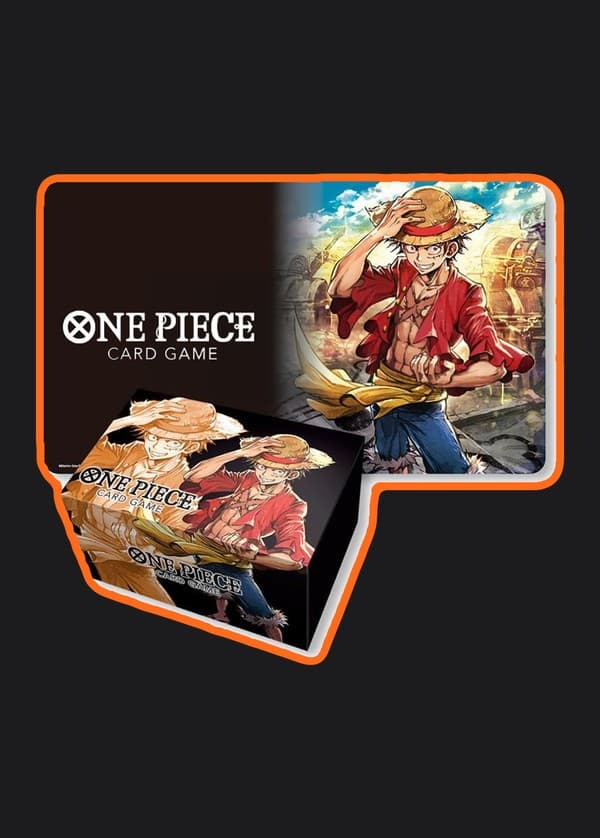 Playmat & Storage Box Set: Monkey.D.Luffy