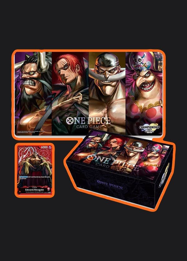 Special Goods Set: "Former Four Emperors" (Playmat + Storage Box + Promo Card)