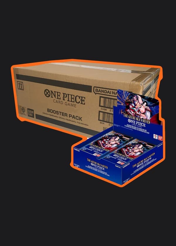 The Azure Sea's Seven Booster Box Case