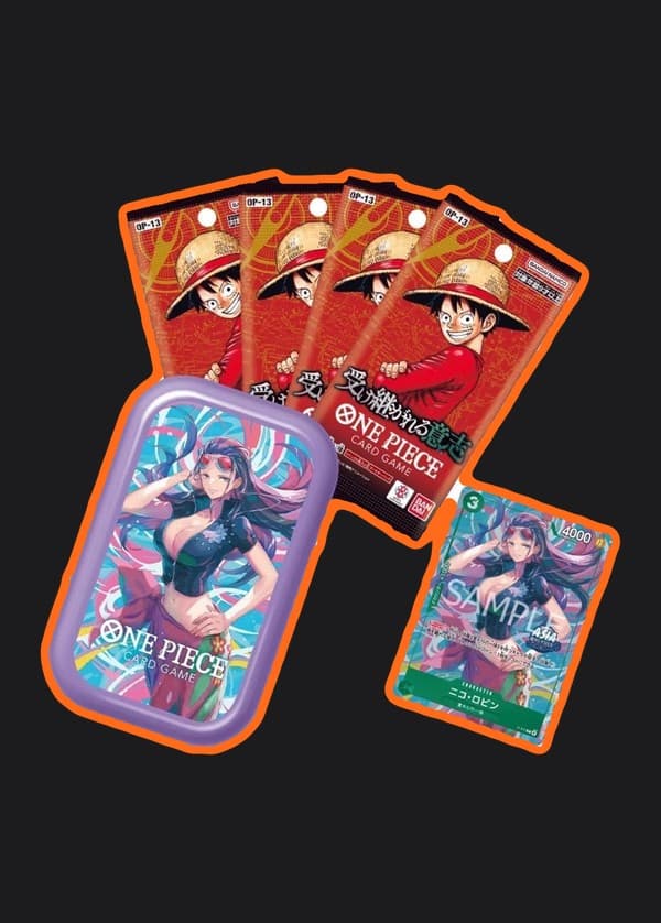 Mini-tin Pack Set Vol.2 (Nico Robin | Lilac Tin)