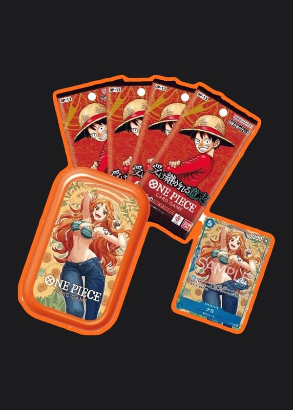 Mini-tin Pack Set Vol.2 (Nami | Orange Tin)