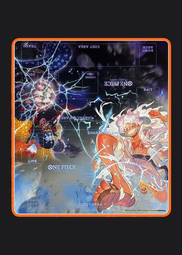 "Blackbeard & Luffy" 2-Player Playmat