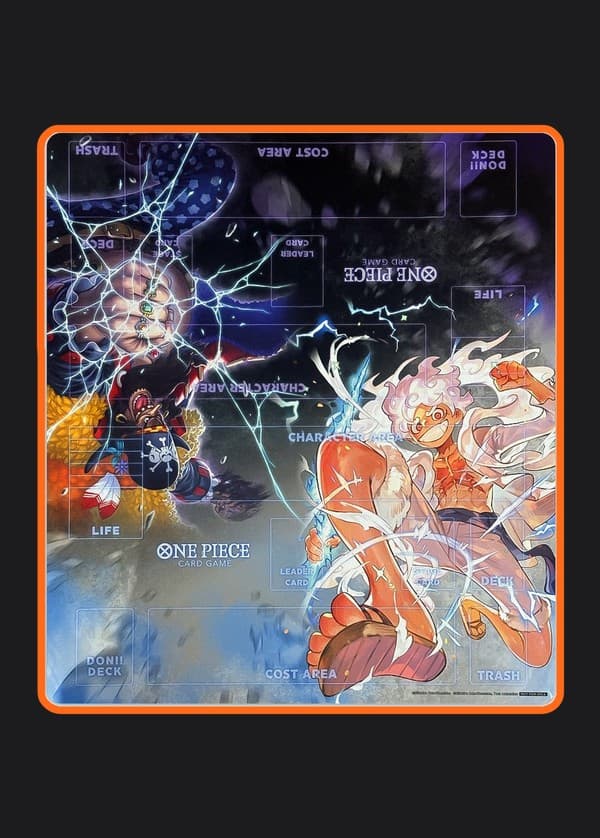"Blackbeard & Luffy" 2-Player Playmat