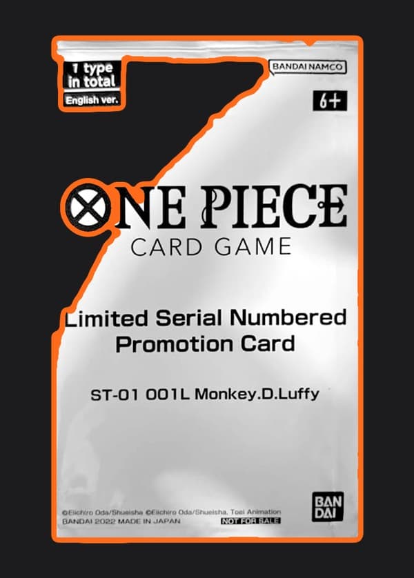 Limited Serial Numbered Booster Pack (ST01-001 Monkey.D.Luffy)