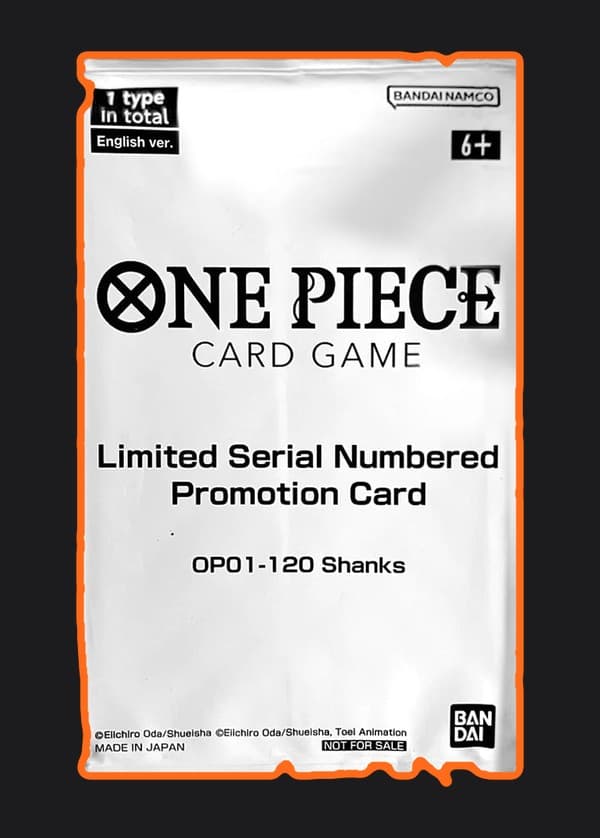 Limited Serial Numbered Booster Pack (OP01-120 Shanks)