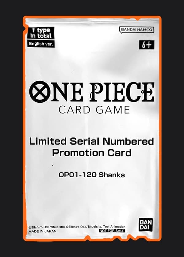 Limited Serial Numbered Booster Pack (OP01-120 Shanks)