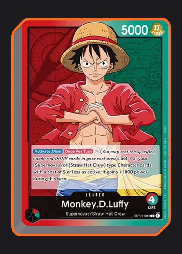 Demo Deck: Monkey.D.Luffy (Deck Only)