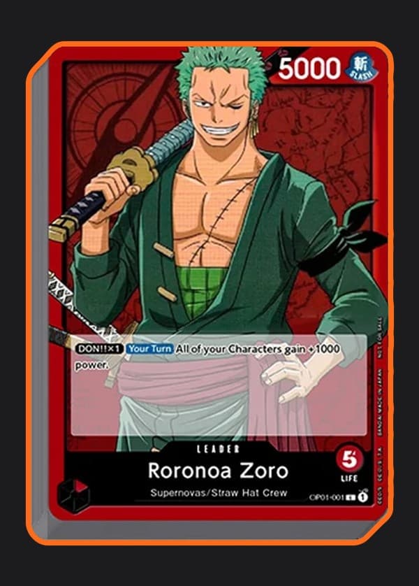 Demo Deck: Roronoa Zoro (Deck Only)