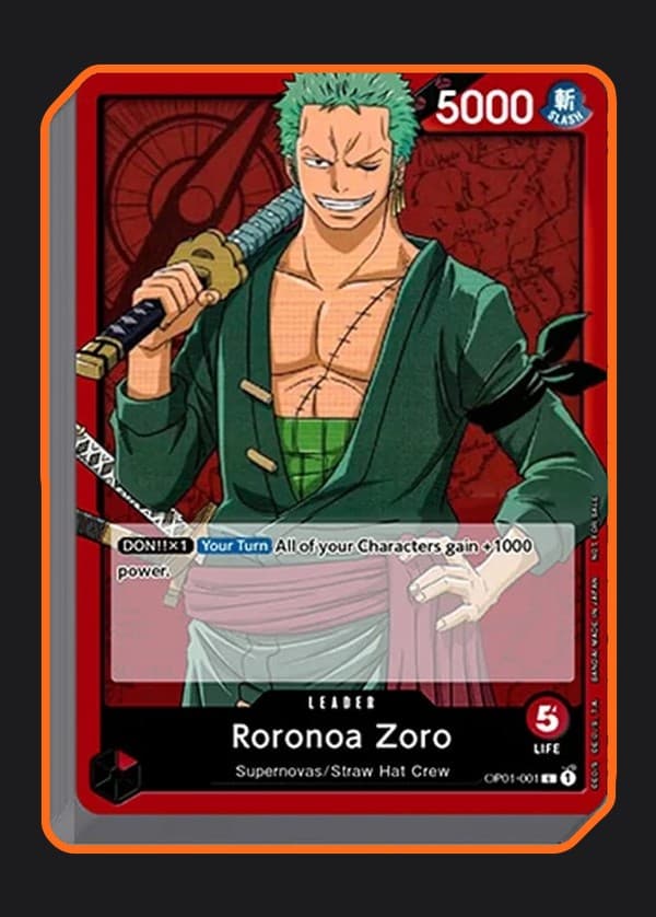 Demo Deck: Roronoa Zoro (Deck Only)