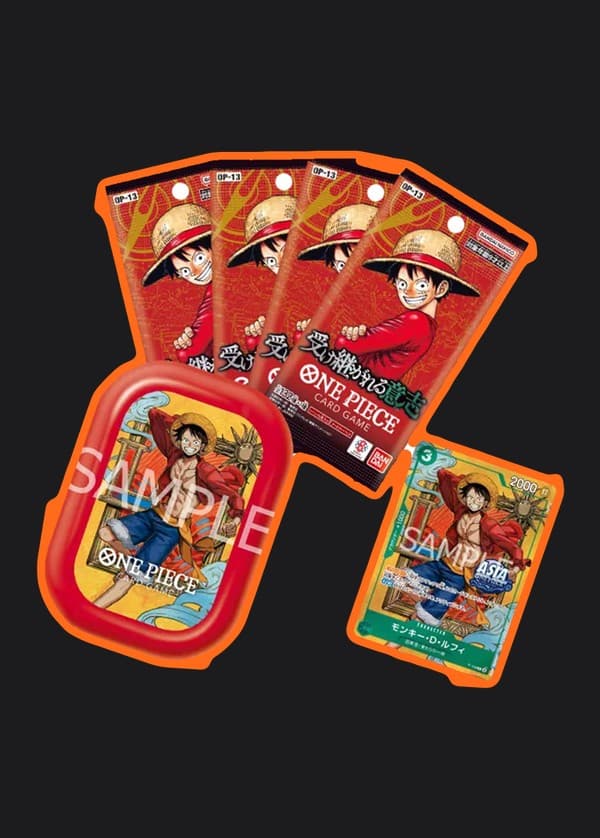 Mini-tin Pack Set Vol.3 (Monkey.D.Luffy | Red Tin)