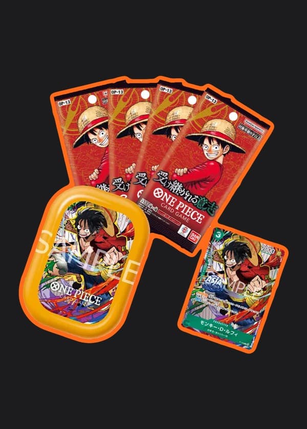 Mini-tin Pack Set Vol.3 (Monkey.D.Luffy | Yellow Tin)