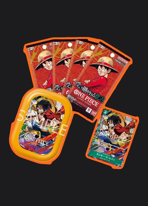 Mini-tin Pack Set Vol.3 (Monkey.D.Luffy | Yellow Tin)