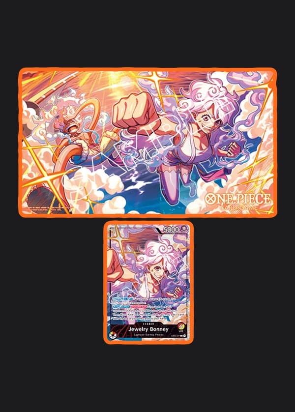 Playmat & Card Set: Luffy & Bonney (Bandai Card Game Fest 26-27)