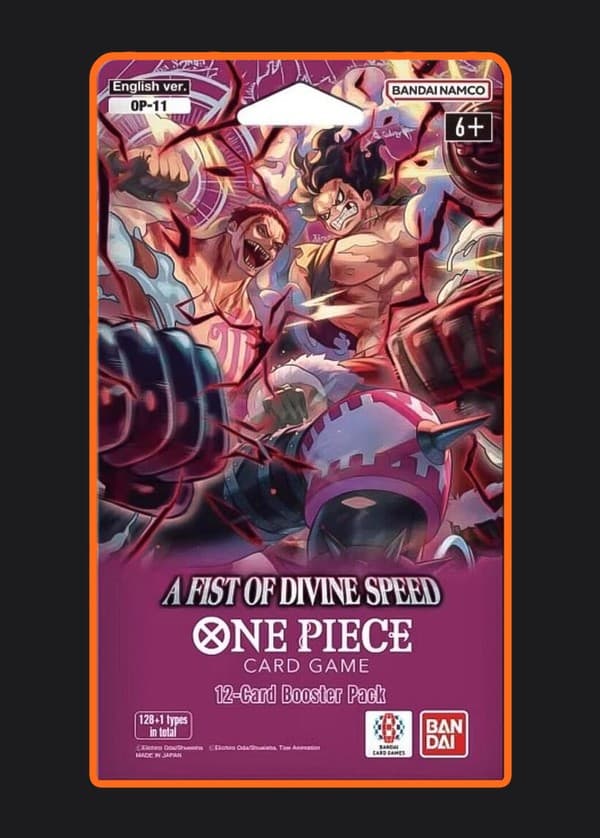 A Fist of Divine Speed Sleeved Booster Pack