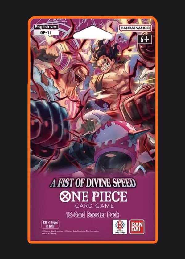 A Fist of Divine Speed Sleeved Booster Pack