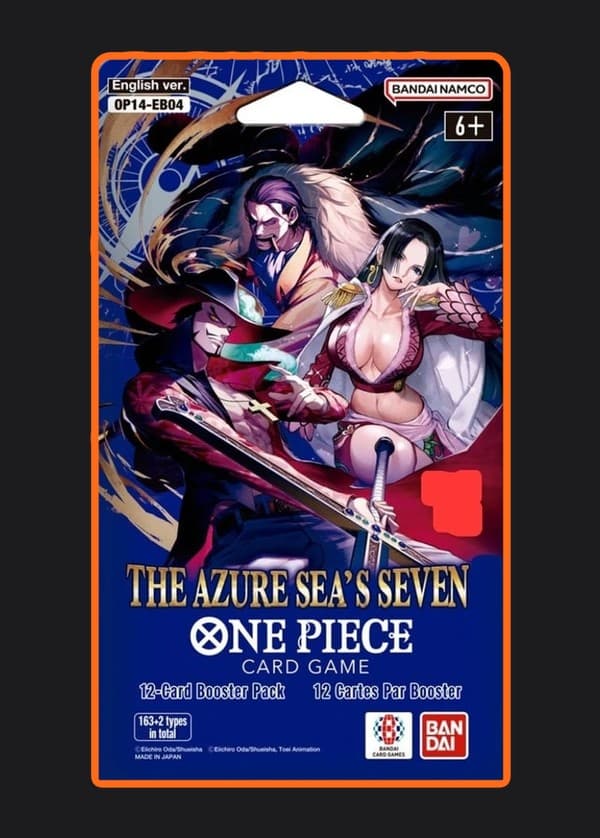 The Azure Sea's Seven Sleeved Booster Pack