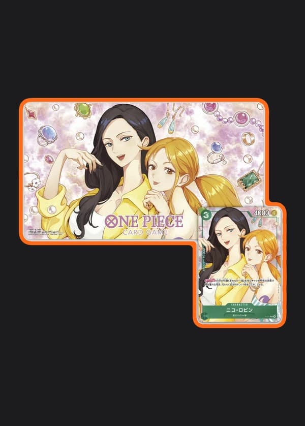 "Nico Robin" Heroines Cup Official Limited Playmat (Playmat + Nico Robin Card)