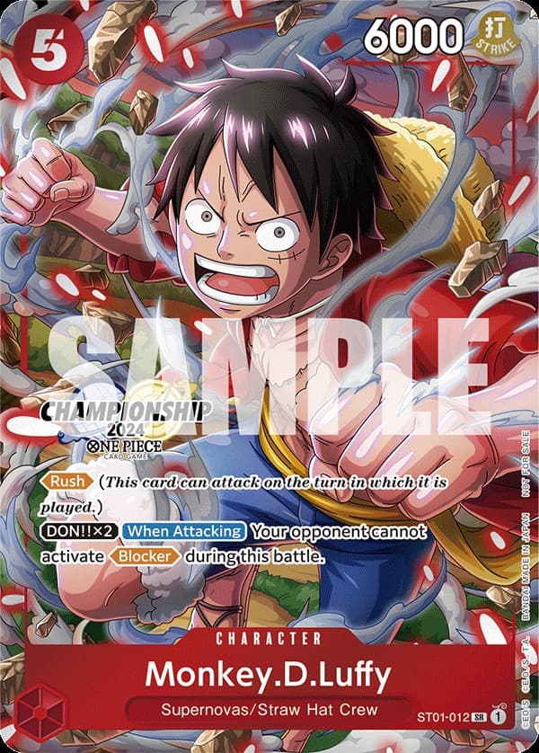 Monkey D. Luffy (Championship 2024 | Celebration Pack)
