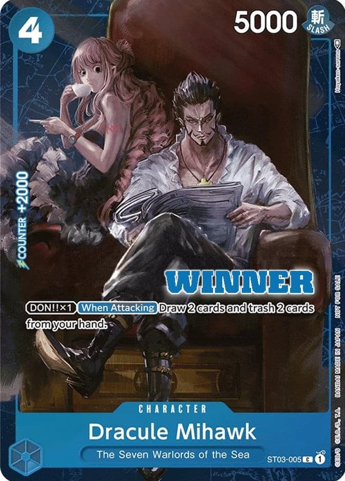 Dracule Mihawk (WINNER | Standard Battle Championship Promo)