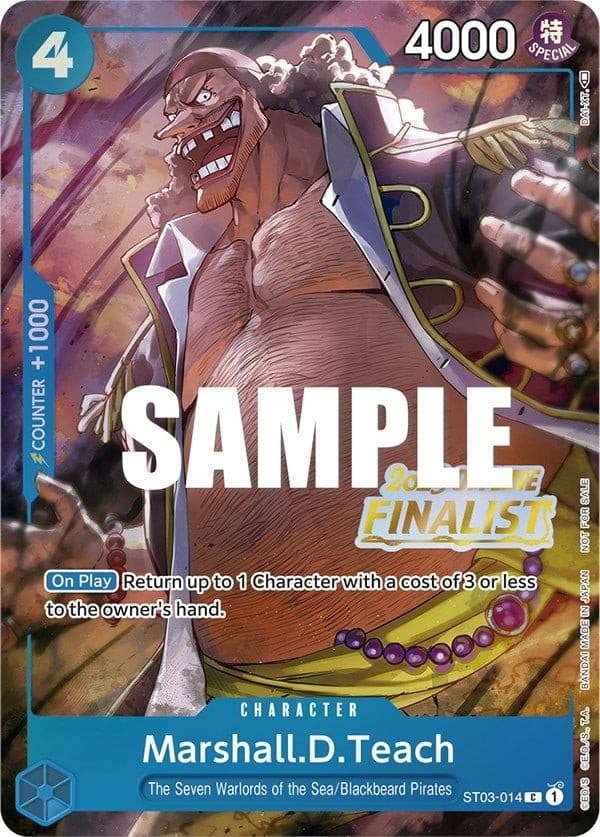 Marshall D. Teach (Offline Regional 2023 | Finalist)