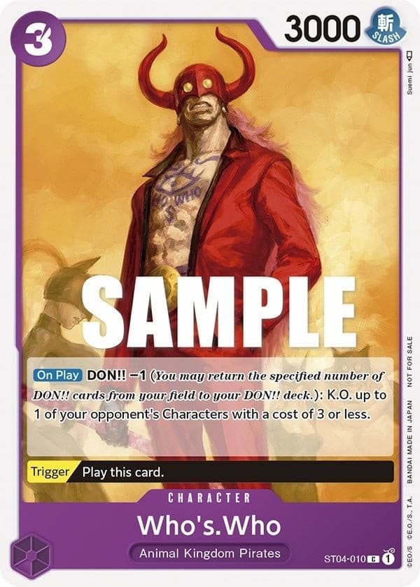 Who's-Who (Tournament Pack Vol. 3)
