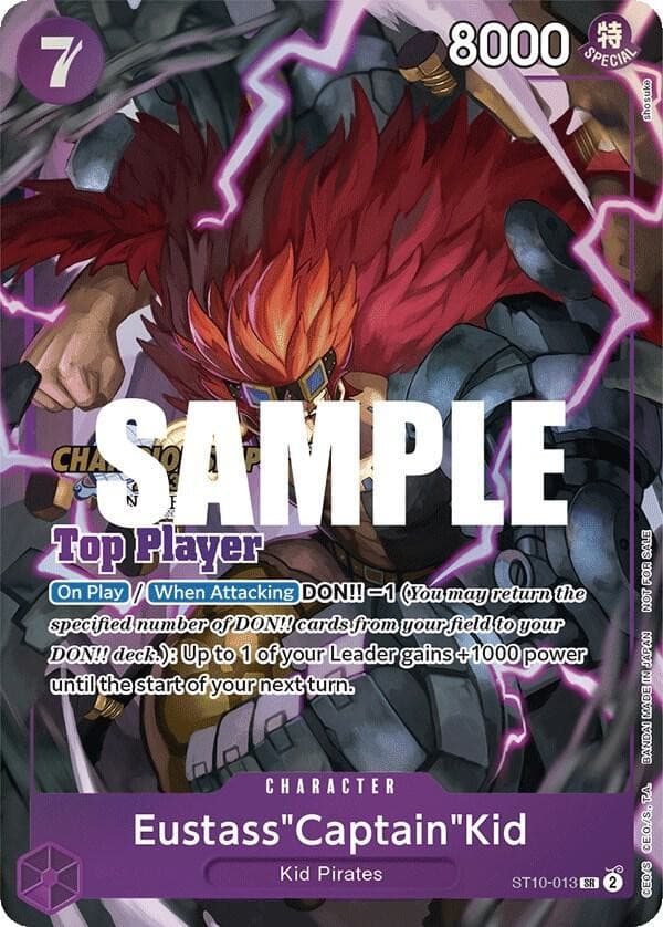 Eustass "Captain" Kid (Championship 2023 | Top Player Pack)