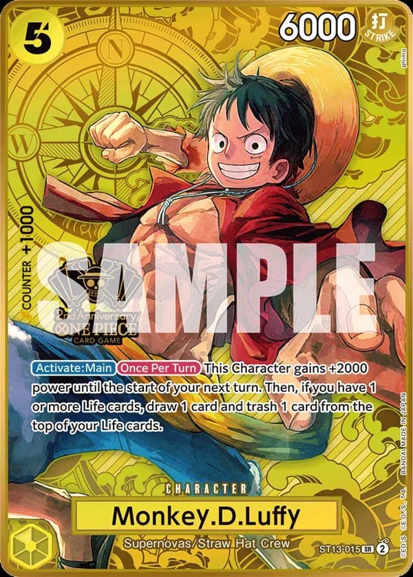 Monkey D. Luffy (2nd Japanese Anniversary Set)