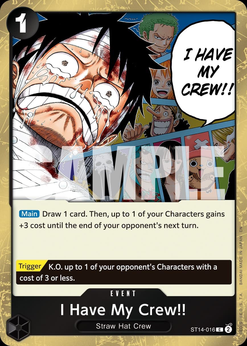 I Have My Crew!!