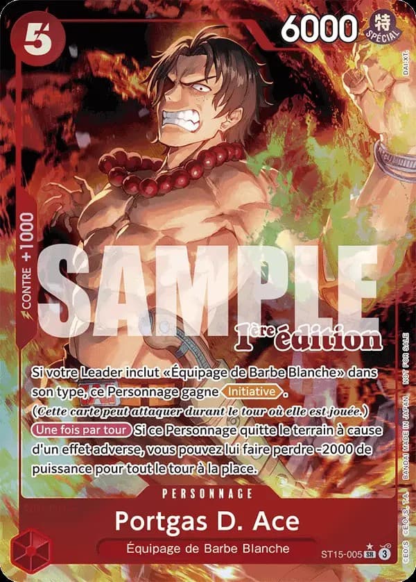 Portgas D. Ace (Première Édition | Alternate Art)