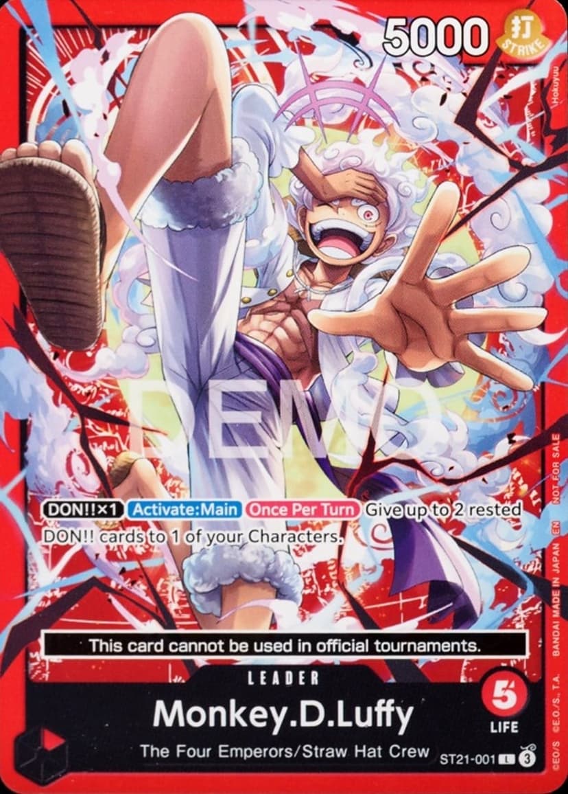Monkey D. Luffy (Demo Deck 2026 Stamp)