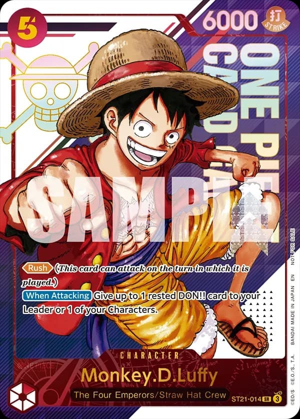 Monkey D. Luffy (Treasure Campaign Pack)